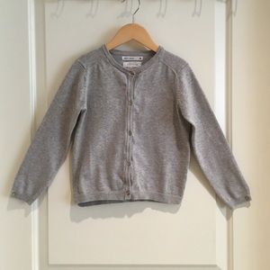 Zara Cotton/Nylon Cardigan Sweater